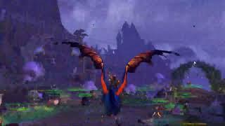 Only monk with Zen Flight can stay in mid-air with Dragonriding Mount