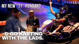 Go karting with the mandem & getting a NEW "17" PENDANT - Alexander Yaa Digg