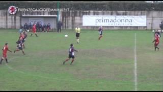 PRIMADONNA FIRENZE - CHIASIELLIS  SERIE A CALCIO FEMMINILE 13a GIORNATA 2012/13 - sintesi video