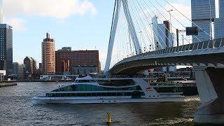 The Netherlands : An interesting Spido boat tour along the harbour of Rotterdam city