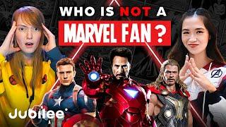 6 Marvel SUPERFANS vs 1 Secret DC Fan | Odd Man Out