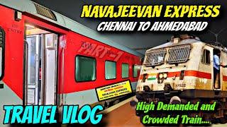  NAVAJEEVAN EXPRESS JOURNEY VLOG ( Part -1) !!! High Demanded And Crowded Daily Train.