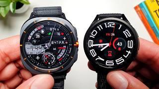 Galaxy Watch Ultra vs Galaxy Watch 6 Classic!