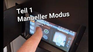 Funktion Rika Touch Display Teil 1 von 3 - Manueller Modus