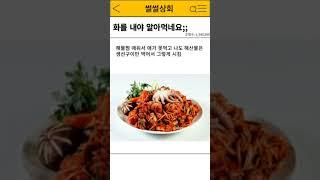 화를 내야 알아먹네요