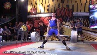 Dmitriy Nasonov - deadlift 345 kg @ 75 kg RAW