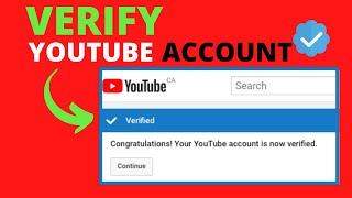 How To Verify Your Youtube Account (In 2021) ||  Channel verification tutorials