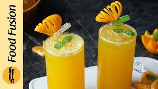 Orange Mint Refresher Recipe By Food Fusion (Ramazan Special)