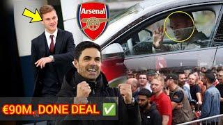 BREAKING!! €90M. DEAL AGREE FIRST SIGNING ARRIVED ARSENAL TRANSFER NEWS!! ARTETA BIG SURPRISED ️