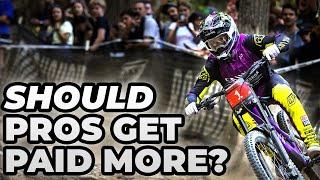 Are PRO MOUNTAIN BIKERS UNDERPAID?! Crankworx Slopestyle Strike