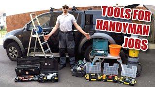 What do I take on Handyman Jobs?? Handyman tools you'll need!