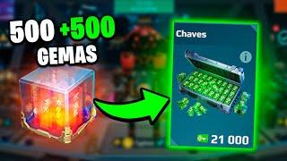 COMO GANHAR 500 GEMAS BÔNUS no WAR ROBOTS? +Abertura de BAÚS!