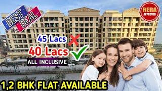 1/2 BHK FLAT For Sale In New Mumbra|TMC RERA Approved|Low Budget Affordable Property|Near Mumbai