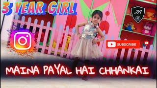 JB DANCE ACADEMY FROM LUDHIANA | Maina Payal Hai Chhankai || Little Girl Dance  Performance