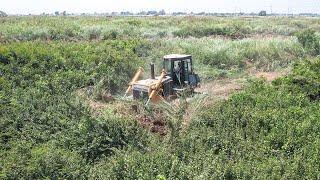 The Ultimate Land Bulldozer Pushing Clearing Brush Strong  Cutting Leveling Dirt By Skills Operator