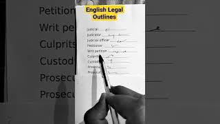 Shorthand English Legal Word Outlines English Steno Legal Words | K k Legal Stenography