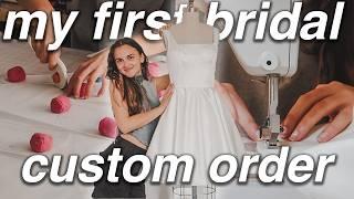 My First Bridal Custom Order | STUDIO VLOG 89