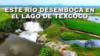 Desembocadura del Río Papalotla en el Lago de Texcoco