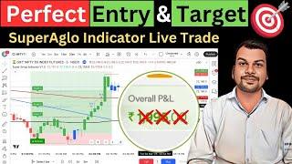 Best Indicator For Option Trading | Best Buy Sell Signal Indicator Trading | SuperAlgo 1.5 #trading