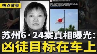 苏州“6·24”案真相曝光：目标在车上！党媒怒批凶徒；胡家疑遭维稳：希望不再被打扰；习近平要提速反腐：党心极不稳！ | #热点背景（20240630）