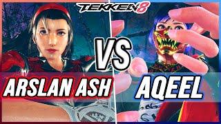 T8  Arslan Ash (Jun) vs Aqeel Zahoor (Reina)  Tekken 8