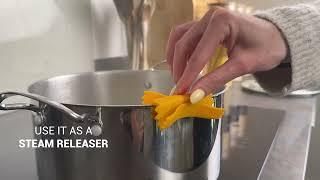 Monkey Business Design |  Farfalle Steam releaser & trivet