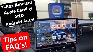 CarLinkIt Ambient, Brand New Module...Apple CarPlay AND Android Auto...Live TV/Netflix/YouTube!