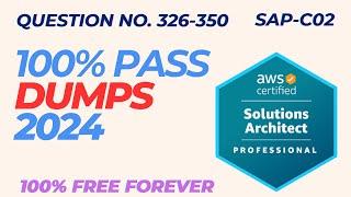AWS Certified Solutions Architect Professional Exam Questions Dumps - P14 (SAP-C02)