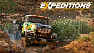 First Look at Expeditions: A MudRunner Game!