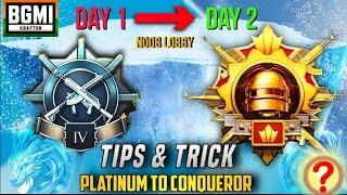 Conqueror Challenge in 7 Days - Conqueror Rank Push Day 1 Intense Fight with BGMI pro Conquerors