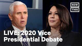 2020 Harris-Pence Vice Presidential Debate | LIVE | NowThis