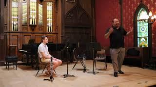 Masterclass Series - Victor Chavez, Clarinet