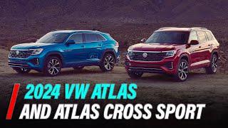 First Look At 2024 VW Atlas And Atlas Cross Sport Facelift