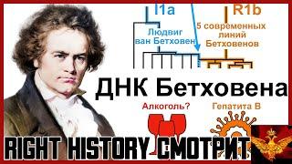 Right History смотрит Археология, история, генетика — исследования: Анализ волос Бетховена