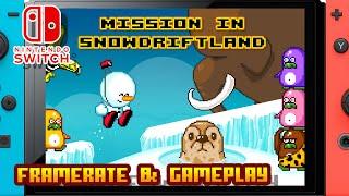 Mission in Snowdriftland - (Nintendo Switch) - Framerate & Gameplay