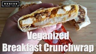 Vegan Breakfast Crunchwrap (Vegan Taco Bell)