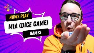 HOW2 PLAY Mia (dice game) | SCOUTADELIC