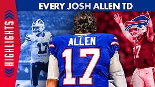 Every Josh Allen Touchdown At The Bye! | Buffalo Bills