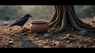 The Thirsty Crow Story in Miniature: A Timeless Tale, Reimagined!