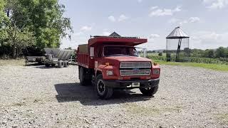 Hauling Lime with the Ford F600