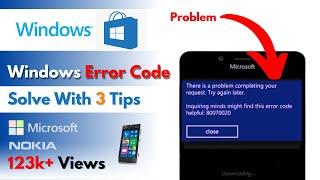 windows phone store error code 80070057