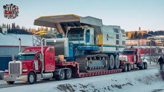 Extreme Oversize Truck Operations: Moving the Biggest Heavy Equipment with Expert Skills!