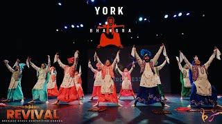 BRDRLESS COMP 2024 | REVIVAL | YORK UNIVERSITY | YPA BHANGRA | 2nd PLACE BHANGRA