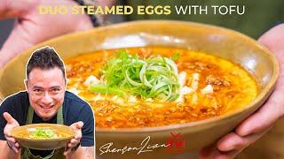 DUO STEAM EGG WITH TOFU | SHERSON LIAN