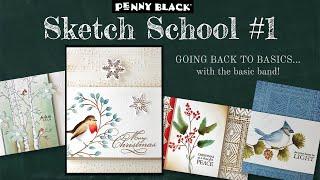 Super basic AND super useful!  | Sketch School #1 | Mass Produce Handmade Christmas Cards