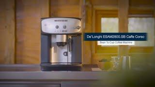 De'Longhi Caffe' Corso ESAM2800.SB Bean to Cup, Silver and Black