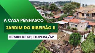 Conheça a Casa Penhasco - Projeto Térreo no Condomínio Fechado Jardim do Ribeirão II em Itupeva - SP