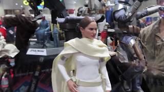 SDCC 2019 HOT TOYS STAR WARS Figures! AMIDALA, DARTH MAUL, COMMANDER CODY, SITH TROOPER, YODA