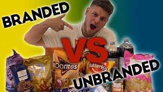 BRANDED FOOD VS NON BRANDED FOOD CHALLENGE!