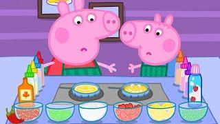 Faire des Crêpes Fantaisie | Les histoires de Peppa Pig